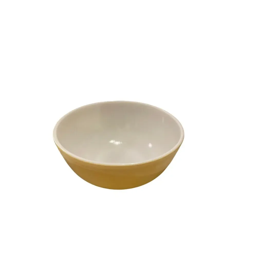 Vintage Pyrex Large Yellow Nesting Bowl 404 4 Qt. EUC